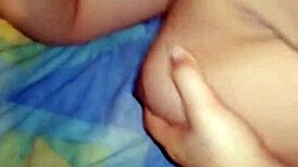 I double penetrated my pussy with my dildo and my neighbor