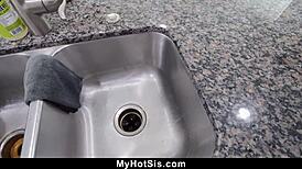 Stepsis submits to her stepbrothers dominant attitude - Myhotsis 😈