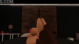 snowbunny de roblox engana a su novio con un bbc sesion con fans 1