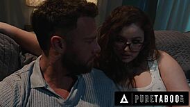 naive leana lovings feels lustful bf's rough drilling in taboo roleplay