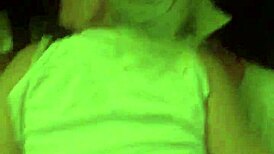 look at my wife getting fucked doggystyle with her new blonde hair