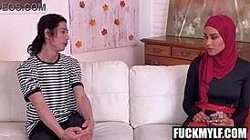 Lonely Hijab Wife Seduced By Foreign Exchange Student