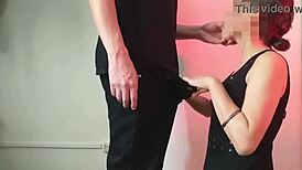 Mi hermanastro pide una mamada despues de la fiesta