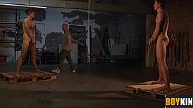 why does sebastian like tying strings around his big balls and uncut penis?