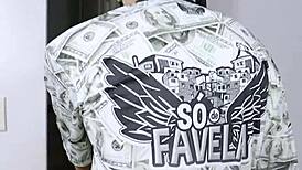 Socialite fucks delivery guy's ass in front of cuckold husband! Humiliates them with deep anal and gaping!