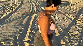 Colombian big booty babe gets fucked hard after gym training 💪🔥