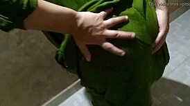 indian desi village wife flashing big tits 😘