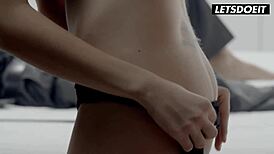 Nataly Cherry & Darcia Lee Explore Kinky Fantasy Threesome with Sensual Moaning and Cum on Ass