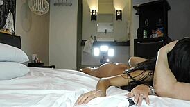 Intensely cumming with this hot young babe.