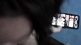 Husband catches wife watching porn