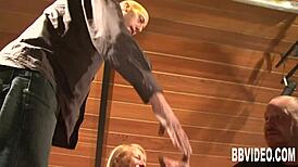 Busty German Milf Gets Double Fucked Hard