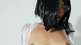 taboo stepsister relationship starts with intense bedroom masturbation