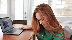 stepmom seduces stepson with sultry looks