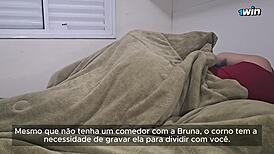 married housewife moans as cuckold sucks her, almost caught by son part 2