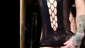 gorgeous model on high heels sucking a black dick - redhead big tits tattooed