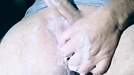 Watch This Very Sensual Video of Beautiful Naked Man in Shower Doing Solo Masturbation