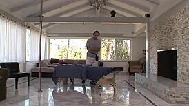 dirty milf gets passionate massage session