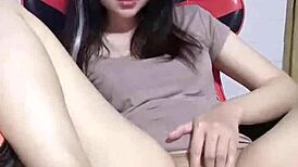 Hey, check out this amateur squirting during masturbation! 💦