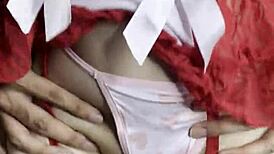 disfruto ponerme bien cachonda con mi vecina y chuparle esa rica verga grande