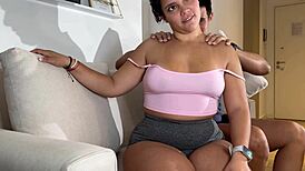 Colombian big booty babe gets fucked hard after gym training 💪🔥