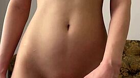 Cute Teen 18+ Fingering And Fucking Dildo With Wet Shaved Pussy - Maiskii