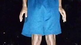 Beautiful Brunette Athlete Enjoys Relaxing Fitness Session In Usa Park Dorm Area