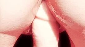 Mature cougar teases viewers with wet pussy spreading