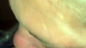 she eagerly sucks the big black cock in this intense bbc blowjob scene