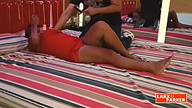 Room casting 11 alejandra gets a nice full body massage