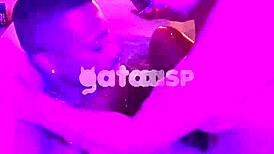 Hotwife Latina Surrenders to Black Cock in Bathtub