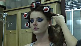 Curvy Girlfriends Share Cock In Mad Threesome