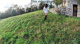 Bold Compilation Of Forest Walks, Loving The Thrill Of Being Watched By Strangers