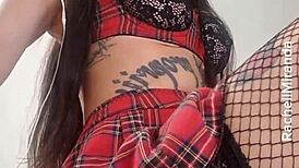 Jorra Leitinho No Cuzinho Da Sua Cadelinha Punheta Guiada Rachell Miranda.