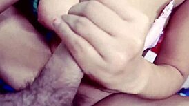 i got my hairy pussy creampied hard by my bf in a wild homemade fuck
