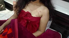 Newly Married Couple Enjoys Honeymoon Roleplay In Hindi