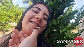 i took the teen latina for my husband to anal creampie her ass, what a slut 😅