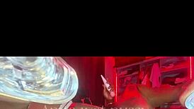 Two Dildos Filling Both Wet Holes