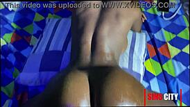 Horny Huge Natural Tits Girl Fucking Her Boyfriend.