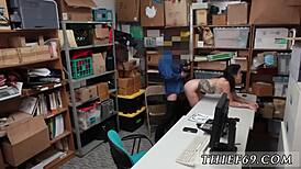 Busty Teen 18+ Takes Ass to Mouth, Double Black Penetration Intense Action