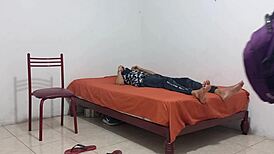 Capricious nurse treats patient by fondling big juicy tits