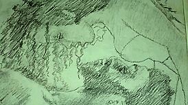 Couple Engages in Suggestive Foreplay While Wearing Lingerie