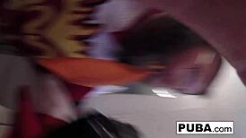 Christiana Glitters Up Her Shower And Bathtub