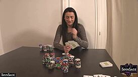 Horny Georgia Jones licks Sinn Sage's hairy muff to orgasm