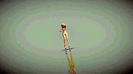 Apple Pie Wears Micro Bikini Skirt in MMD R18