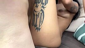 Young Colombian woman feels intense pleasure from bisexual friends' sensual fucking - sara films