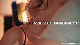 zazie skymm shyly fucks in passion canvas scene 2, kissing deeply