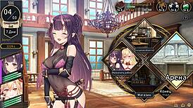 She lost her virginity in 3d anime hentai game with gangbang