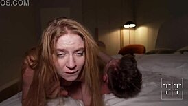 I've been WANTING to FUCK that redhead for a long time, finally did it