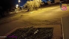 Wife Filmed Sucking Monster Cock In City Square! What A Cuckold Surprise!