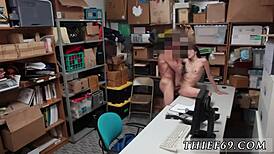 Busty Teen 18+ Takes Ass to Mouth, Double Black Penetration Intense Action